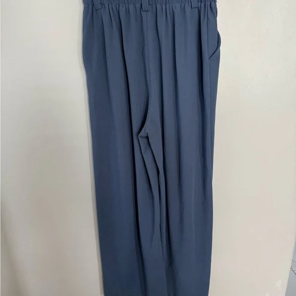 HALARA Women's Wide Leg Navy Pants - Picture 2 of 3